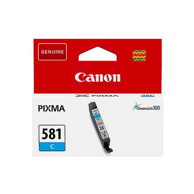 CANON CLI-581 Inktcartridge Cyaan (blister 1 stuk) CANON CLI-581 Inktcartridge Cyaan (blister 1 stuk)
