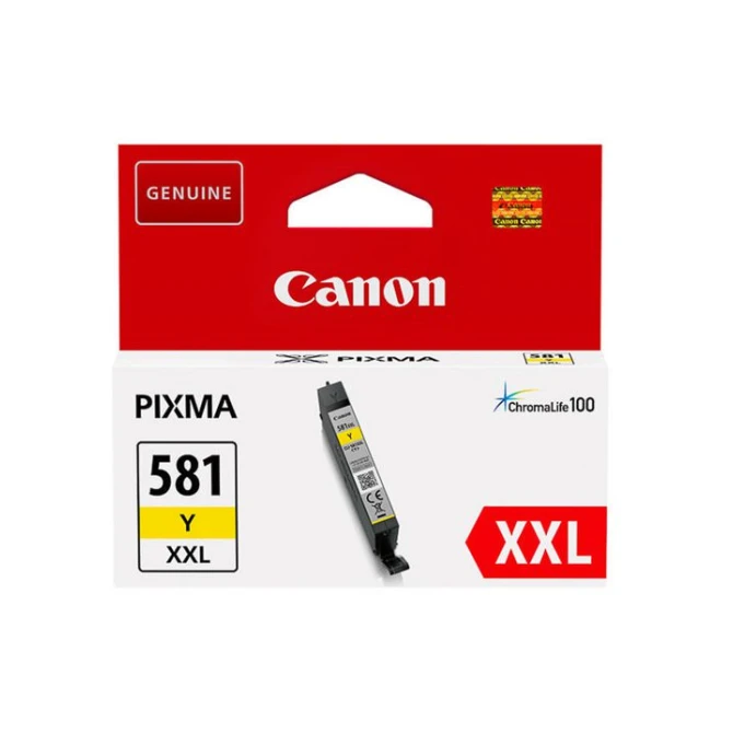 CANON CLI-581XXL Inktcartridge Geel (blister 1 stuk) CANON CLI-581XXL Inktcartridge Geel (blister 1 stuk)