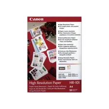 CANON HR101 Fotopapier A4 Wit (pak 50 vel) CANON HR101 Fotopapier A4 Wit (pak 50 vel)
