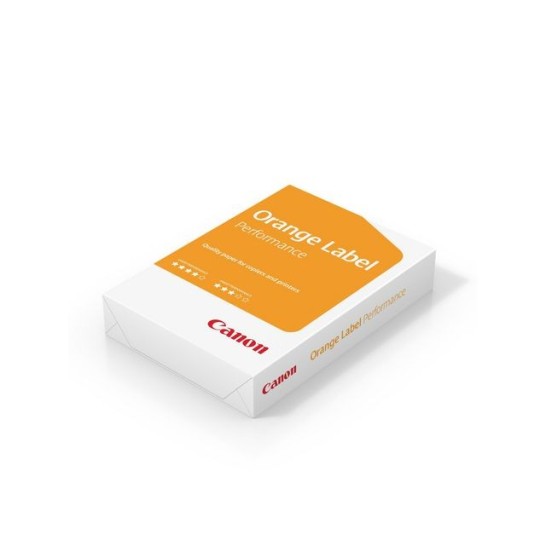 Canon Orange Zero Label Geperforeerd Papier. A4. 80 g/m². Wit (pak 500 vel)