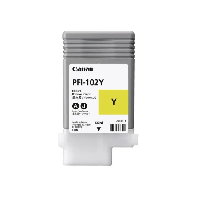 CANON PFI-102 Inktcartridge Geel