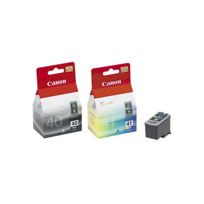 CANON PG-40/CL-41 Inktcartridge Zwart en kleur (doos 2 stuks) CANON PG-40/CL-41 Inktcartridge Zwart en kleur (doos 2 stuks)