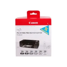 CANON PGI-29 Inktcartridge Zwart en Grijs (pak 6 stuks)