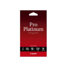 CANON PT-101 Pro Platinum Ink-Jet fotopapier 100 x 150 mm 300 grams wit (pak 20 vel)