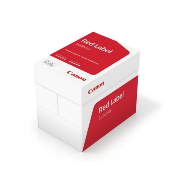 CANON Red Label Papier A4 160 g/m² Wit (doos 5 x 250 vel) CANON Red Label Papier A4 160 g/m² Wit (doos 5 x 250 vel)