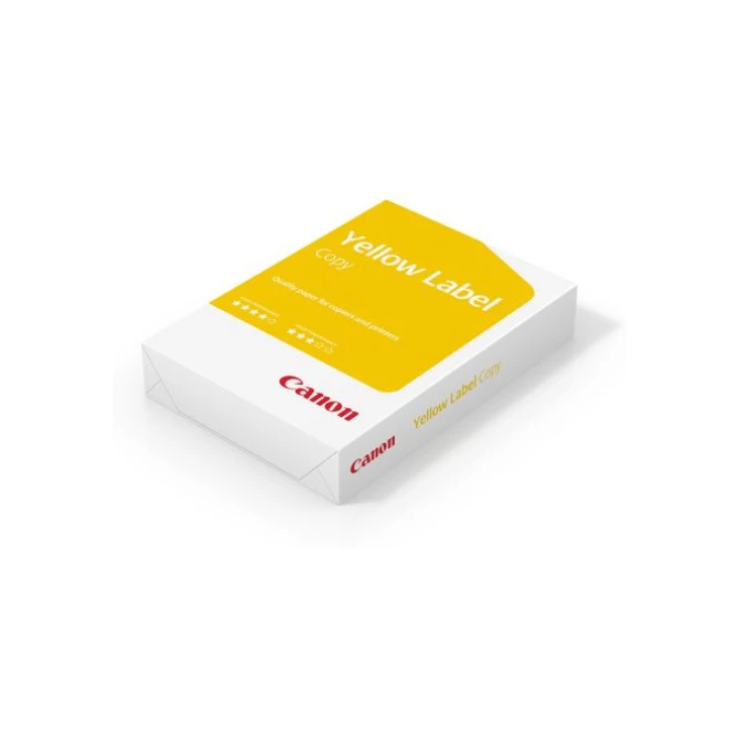 CANON Yellow Label A4 Papier 80 g/m² Wit (doos 5 x 500 vel) CANON Yellow Label A4 Papier 80 g/m² Wit (doos 5 x 500 vel)