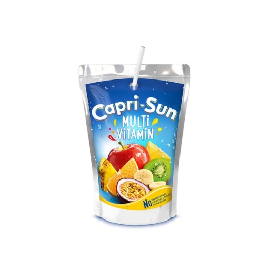 Capri-Sun Multivitamin Pouch Fruitdrank 0.33 L (15 stuk x 330 ml)