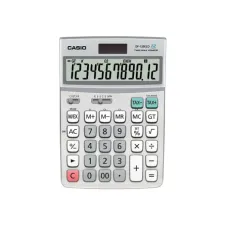 CASIO DF-120ECO Bureaurekenmachine 12-Cijferig Wit CASIO DF-120ECO Bureaurekenmachine 12-Cijferig Wit