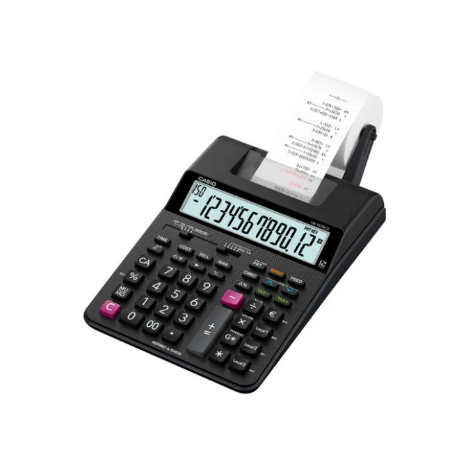 CASIO HR-150RCE Telmachine 12-Cijferig Zwart CASIO HR-150RCE Telmachine 12-Cijferig Zwart