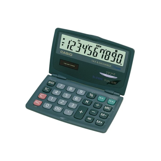 CASIO Zakrekenmachine SL-210TE