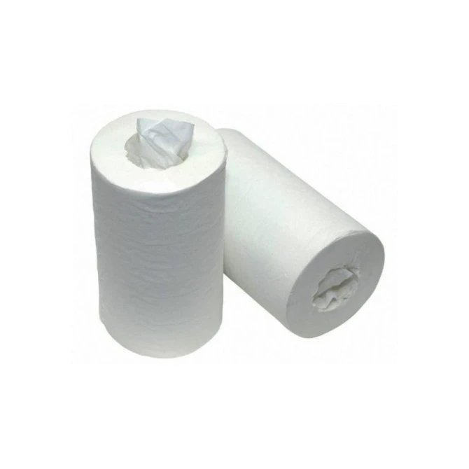 Centerfeed Papieren Poetsrol M1 1-Laags 120 m Wit (doos 11 rollen)