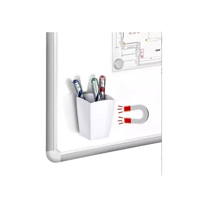 Cep Gloss 530 MG magnetische potlodenbak 2 compartimenten polystyreen wit