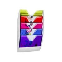 Cep Multicolour wanddisplayrek Afmeting 350 x 120 x h 580mm Cep Multicolour wanddisplayrek Afmeting 350 x 120 x h 580mm