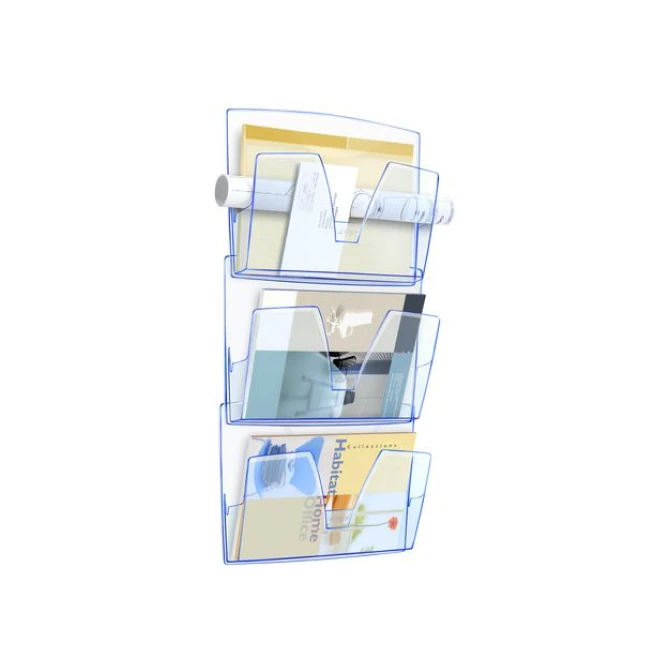 Cep Wand folderrek Retion Transparant (pak 3 stuks) Cep Wand folderrek Retion Transparant (pak 3 stuks)