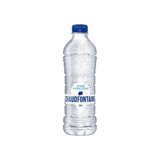 Chaudfontaine Naturel Blauw Mineraalwater 0.5 l Petfles (pak 24 stuks)