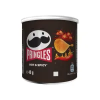 Chips Pringles Hot & Spicy 40 gram (pak 12 stuks) Chips Pringles Hot & Spicy 40 gram (pak 12 stuks)