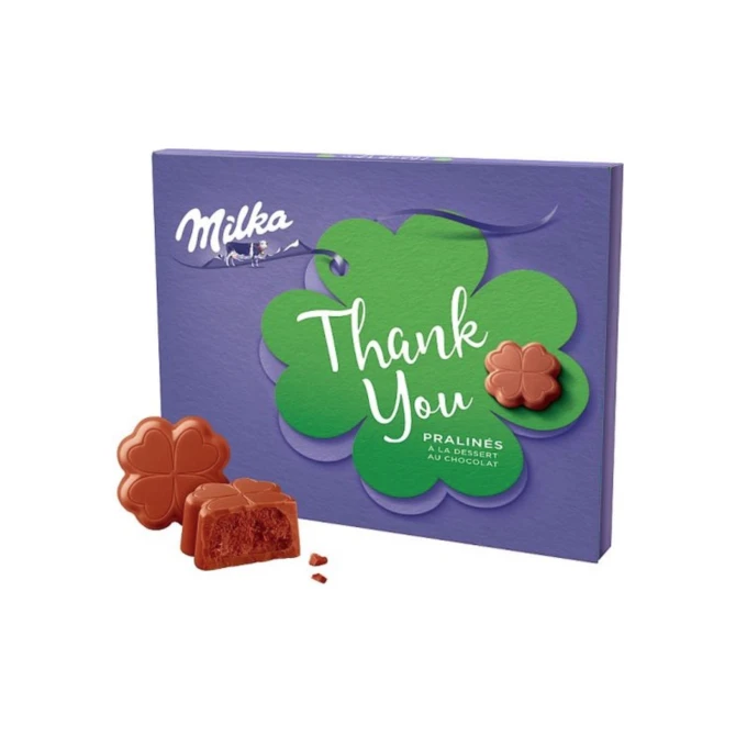 Milka Chocolade thank you (110 gram) Milka Chocolade thank you (110 gram)
