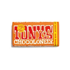 Chocoladereep Tony's 180gr karamel zeez Chocoladereep Tony's 180gr karamel zeez