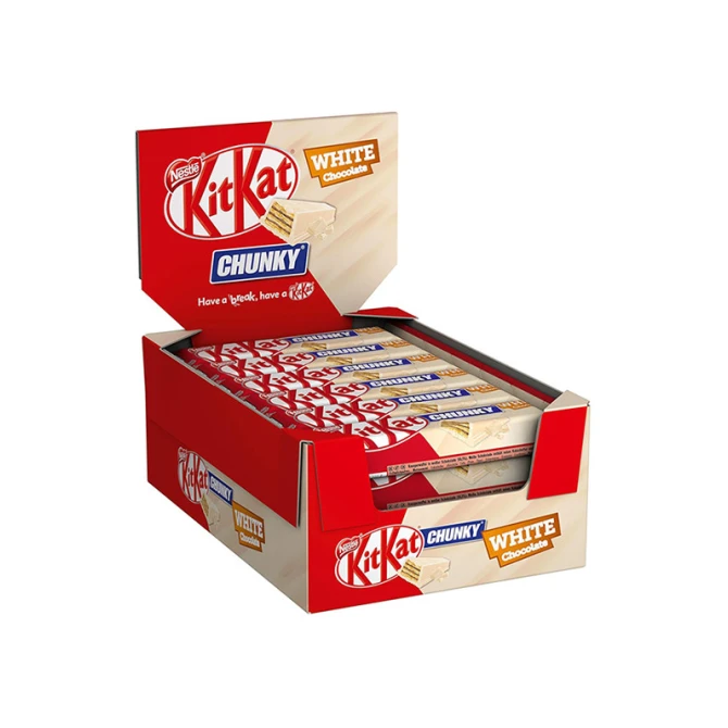 Chocoladereep KitKat chunky white (24 stuks)