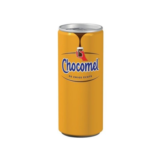 Chocomel Chocomelk 0.25 l in blik (pak 24 stuks)