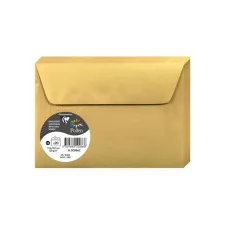 Clairefontaine Envelop C6 114 x 162 mm Goud (1 pak x 20 stuks)