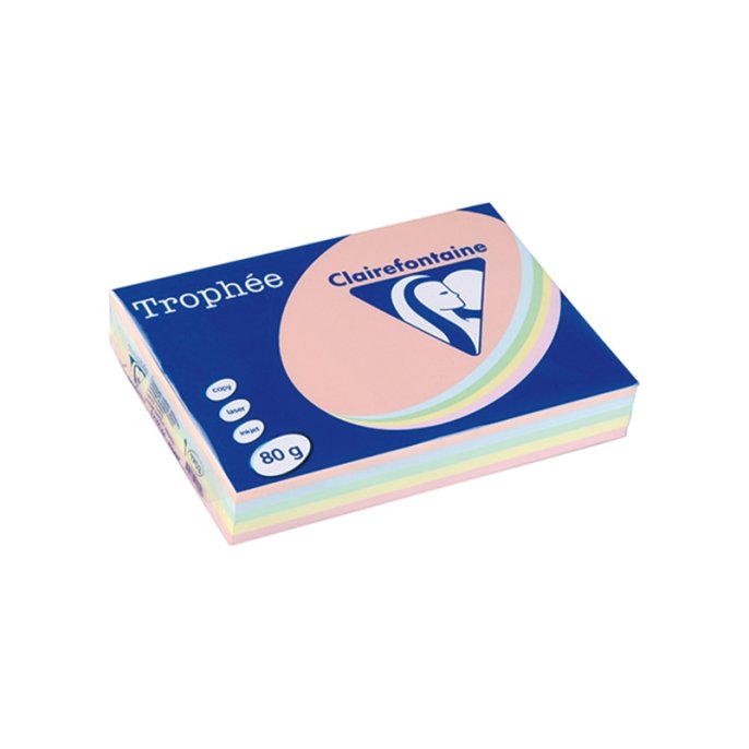Clairefontaine Multifunctioneel Papier A4 80 g/m² Assorti Pastel (pak 500 vel)