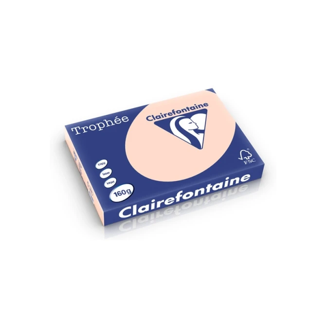 CLAIREFONTAINE Papier CF Trophee A3 160g zalm (pak 250 vel)
