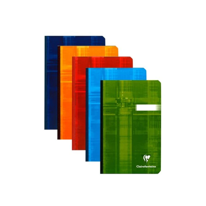 Clairefontaine Register 110 x 170 mm Geruit 5 mm Assorti (pak 5 x 96 vel) Clairefontaine Register 110 x 170 mm Geruit 5 mm Assorti (pak 5 x 96 vel)