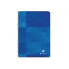 Clairefontaine Spiraalblok 220 x 170 mm Gelinieerd Assorti (doos 10 stuks)