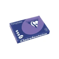 CLAIREFONTAINE Trophée Gekleurd Papier A3 160 g/m² Violet (1 pak x 250 vellen) CLAIREFONTAINE Trophée Gekleurd Papier A3 160 g/m² Violet (1 pak x 250 vellen)