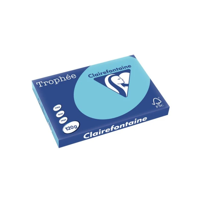 Clairefontaine Trophée Papier A3 120 g/m² Helblauw (pak 250 vel)