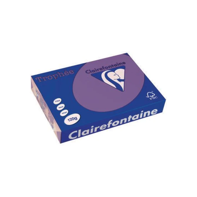 Clairefontaine Trophée Papier A4 120 g/m² Violet (pak 250 vel)