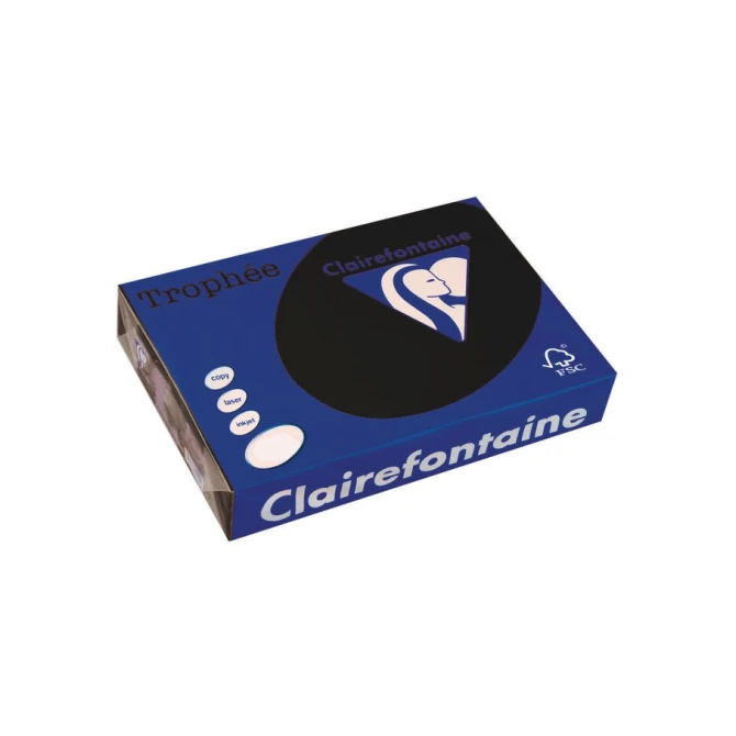 Clairefontaine Trophée Papier A4 160 g/m² Zwart (pak 250 vel)