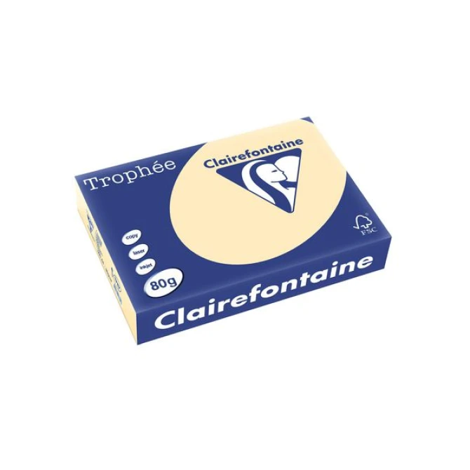 Clairefontaine Trophée Papier A4 80 g/m² Chamois (pak 500 vel)