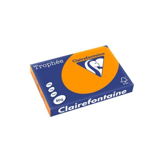 Clairefontaine Trophée Multifunctioneel Papier A3 80 gr Oranje (doos 5 x 500 vel)