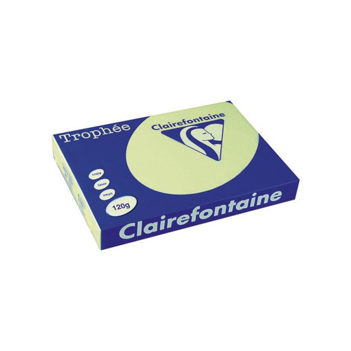 Clairefontaine Trophée Papier A3 120 g/m² Goudgeel (pak 250 vel) Clairefontaine Trophée Papier A3 120 g/m² Goudgeel (pak 250 vel)