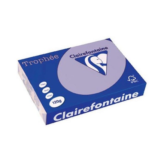 Clairefontaine Trophée Papier A4 120 g/m² Lila (doos 5 x 250 vel)