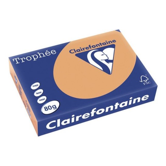 Clairefontaine Trophée Papier A4 80 g/m² Bruin (doos 5 x 500 vel)