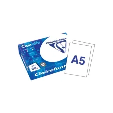 Clairefontaine Clairalfa Papier A5 80 g/m² Wit (doos 10 x 500 vel)