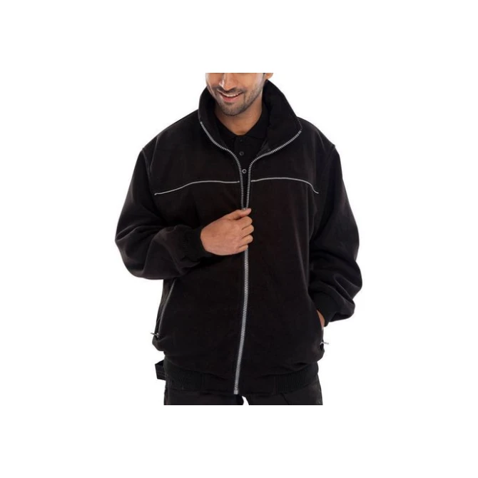Click Endeavour Fleece Jas Maat 5XL Zwart Click Endeavour Fleece Jas Maat 5XL Zwart