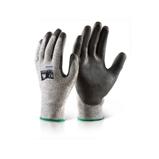 Click Handschoenen PU Gecoat Zwart Extra Large (doos 10 stuks)