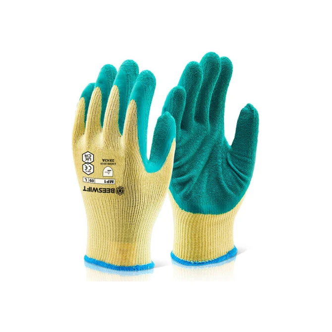 Click Multifunctionele Handschoenen Latex Groen Large (doos 10 stuks)