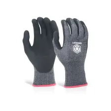 Click Nitril-Microschuim Handschoenen Snijniveau 5 Zwart S (doos 10 stuks) Click Nitril-Microschuim Handschoenen Snijniveau 5 Zwart S (doos 10 stuks)