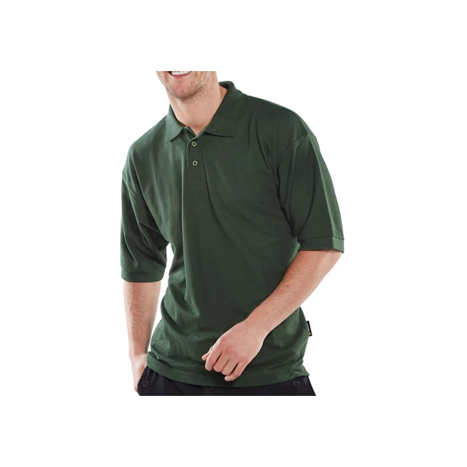 Click Poloshirt Maat L Donkergroen Click Poloshirt Maat L Donkergroen