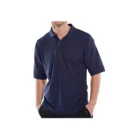 Click Poloshirt Maat L Marine