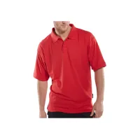 Click Poloshirt Maat L Rood