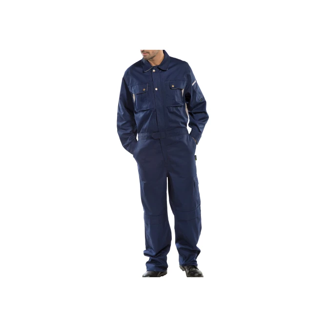 Click Premium Overall Maat 40 Navy Blauw