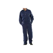 Click Premium Overall Maat 50 Navy Blauw