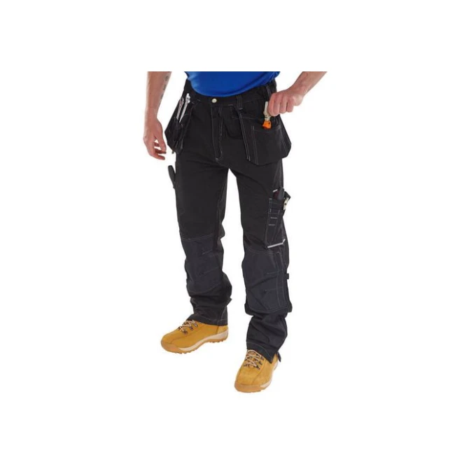 Click Shawbury Werkbroek Met Meerdere Zakken zwart 36 Click Shawbury Werkbroek Met Meerdere Zakken zwart 36