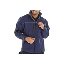 Click Softshell Jas Maat S Marineblauw Click Softshell Jas Maat S Marineblauw